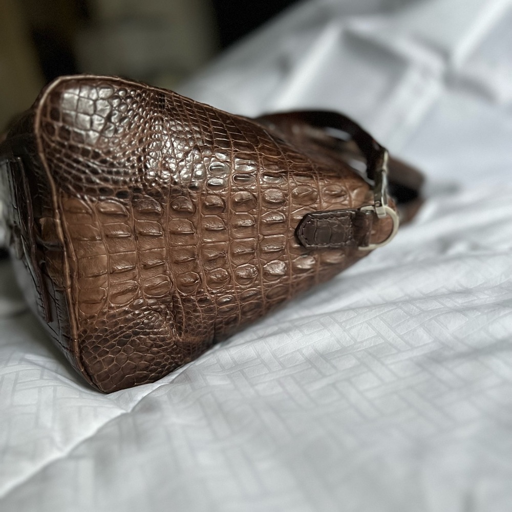 Handmade Leather Alligator Hand Bags - Picture 10 of 16